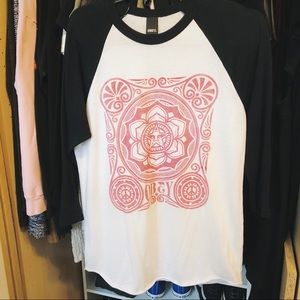 OBEY Graphic Baseball Tee